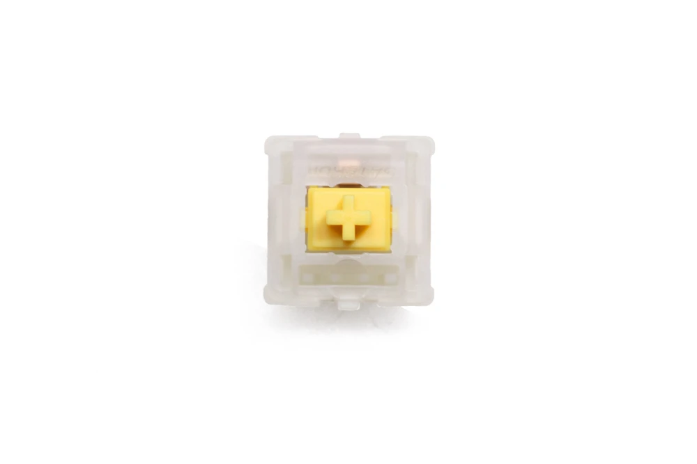 Gateron Cap Leitoso Amarelo Pro v2 Teclado Mecânico Pin Switches Switches Lineares 63g - Imagem 5