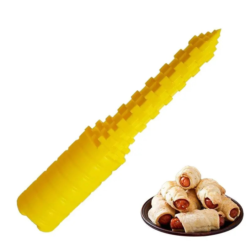 Grilling Hotdogger Cutting Bread Tool Drill A Hole Hot Dog Bun Driller Bbq Leakproof Hotdogs Sausages