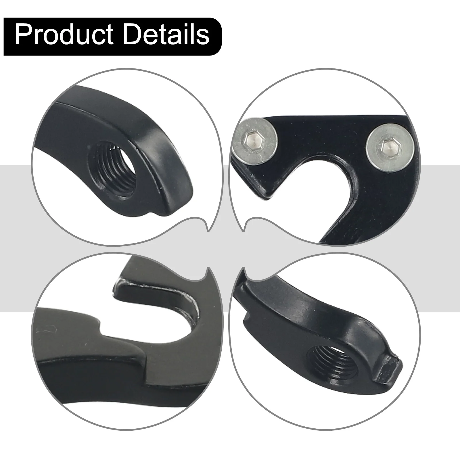 Tail Hook Bicycle Parts MTB Aluminum Alloy Black Extender Gear Mech Hanger Mountain Bike Parts for BOARDMAN for Norco Fuji