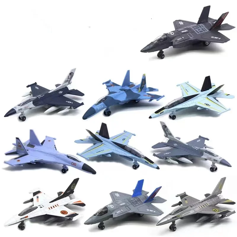 Alloy Sound And Light Carrier Die Cast Plane Model Airplanes Toys military ship model For Kids And Adult