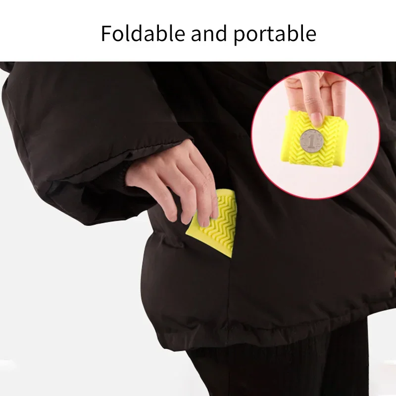 Rain Shoe Covers Silicone Rain Shoe Cover for Men Women Children