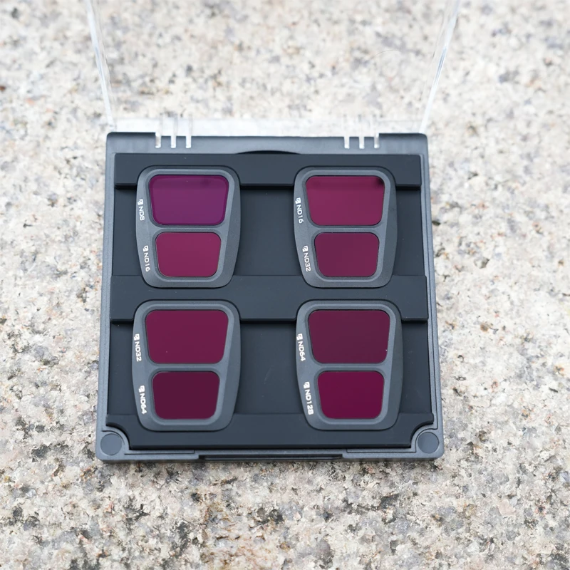 Concept Drone Split ND Filter 4-Pack Kit for DJI Air 3 ND8/ND16/ND32/ND64 and ND