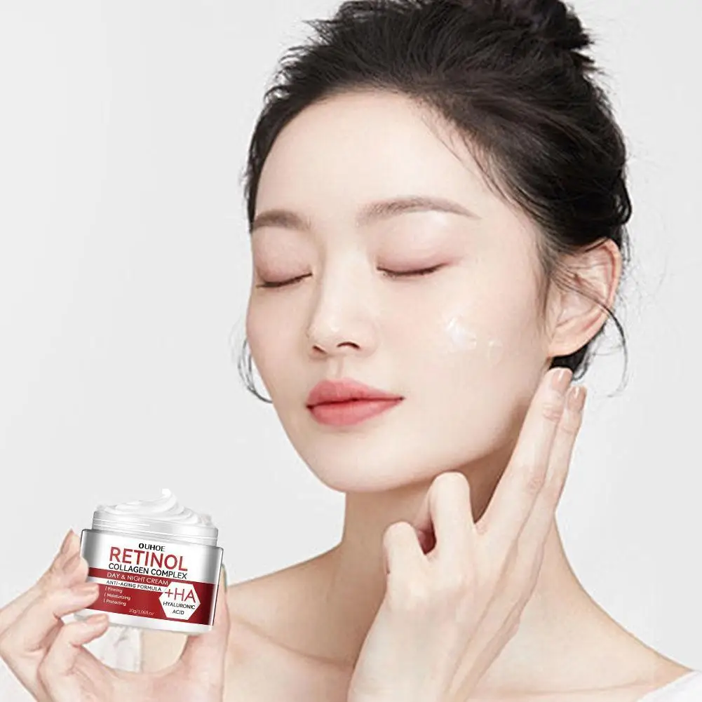 

Retinol Anti-wrinkle Cream Anti Aging Firming Fade Fine Lines Shrink Pores Whitening Moisturizing Rejuvenation Beauty Skin Care