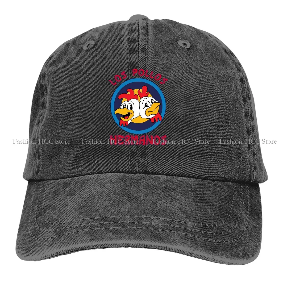 

Pure Color Dad Hats Cool Hat Sun Visor Baseball Caps Los Pollos Hermanos Fried Chicken Shop Peaked Cap