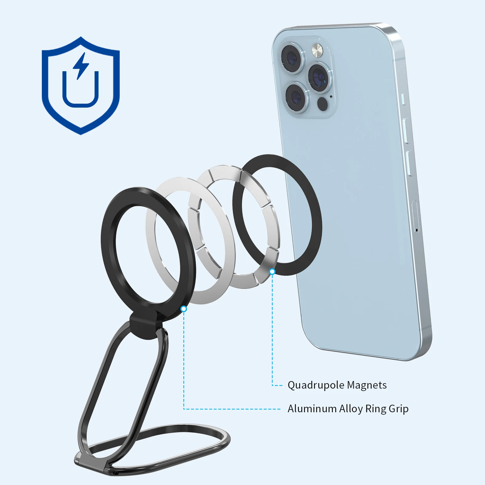 Suporte Magnético Celular 2un - Parede E Superfícies Magsafe