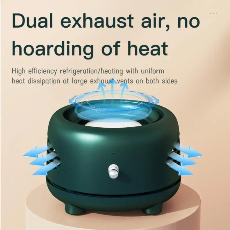 2 In 1 Coffee Milk Beer Soda Heating Cooling Cup Car Drink Insulation Cup Travel Mini Refrigerator Cold Drink Machine Kitchen