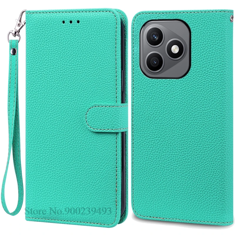 Luxury Wallet Leather Flip Phone Case with Stand and Soft Silicone Book Cover