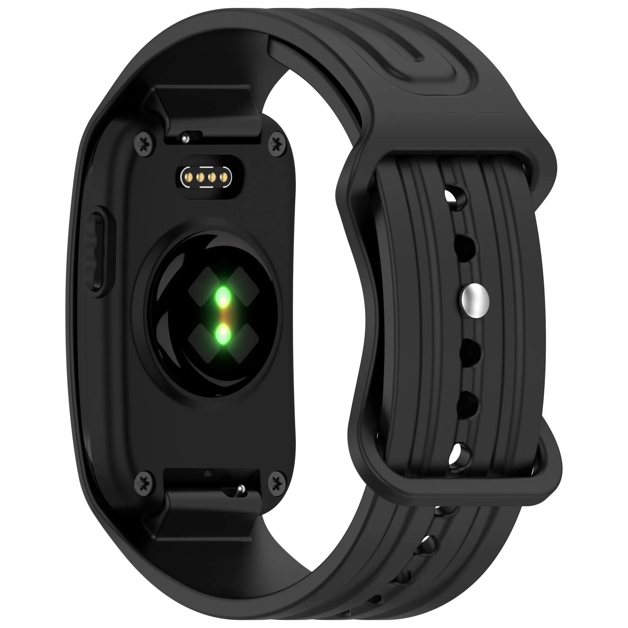 Silicone Strap for Smart Band - Men's and Women's Bracelet Replacement Wristband Accessory