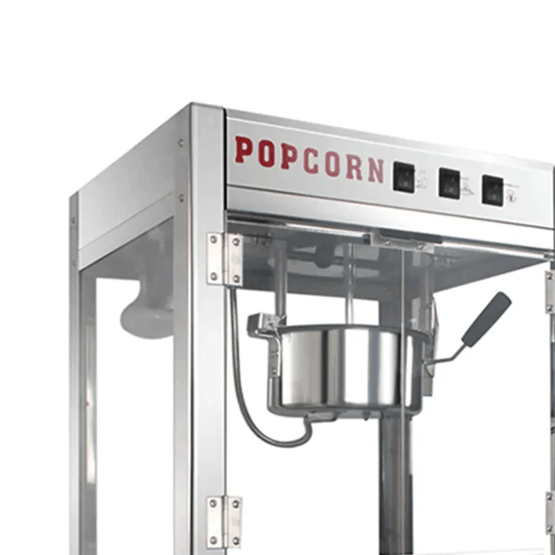 Commercial Stainless Steel Hot Air Automatic Popcorn Maker Machine Popcorn Machine