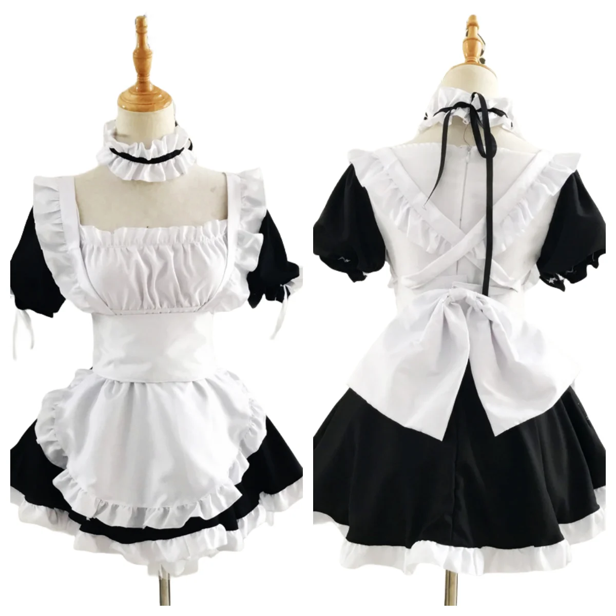 

Японское аниме платье горничной Касугано сора, прекрасная одежда Лолиты, женские костюмы для косплея на Рождество и Хэллоуин