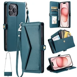Deluxe Flip Leather Phone Wallet Case with Card Holder - Premium Protection and Stylish Design for G50 (Green)