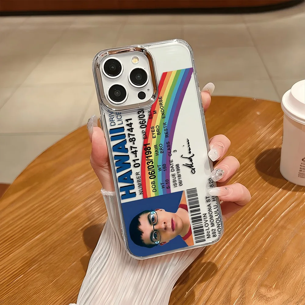Mclovin Movie Superbad Transparent Silicone Phone Case