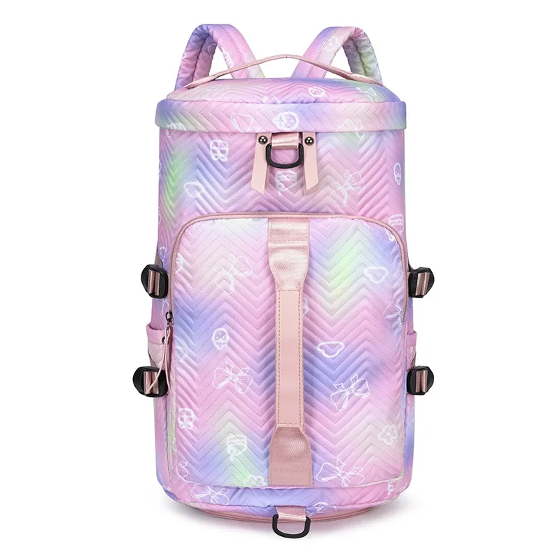 

Small and Fresh Neon Rendering Multi-functional Travel Bag with Dry and Wet Separation Personalized and Creative Fitness Bag