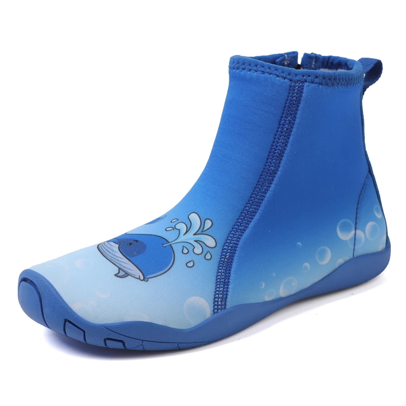 Barefoot Shoes Kids High Top Aqua Sneaker Quick-drying Water Sock Summer Seaside Swimming Sandal Beach Slippers Surfing Footwear