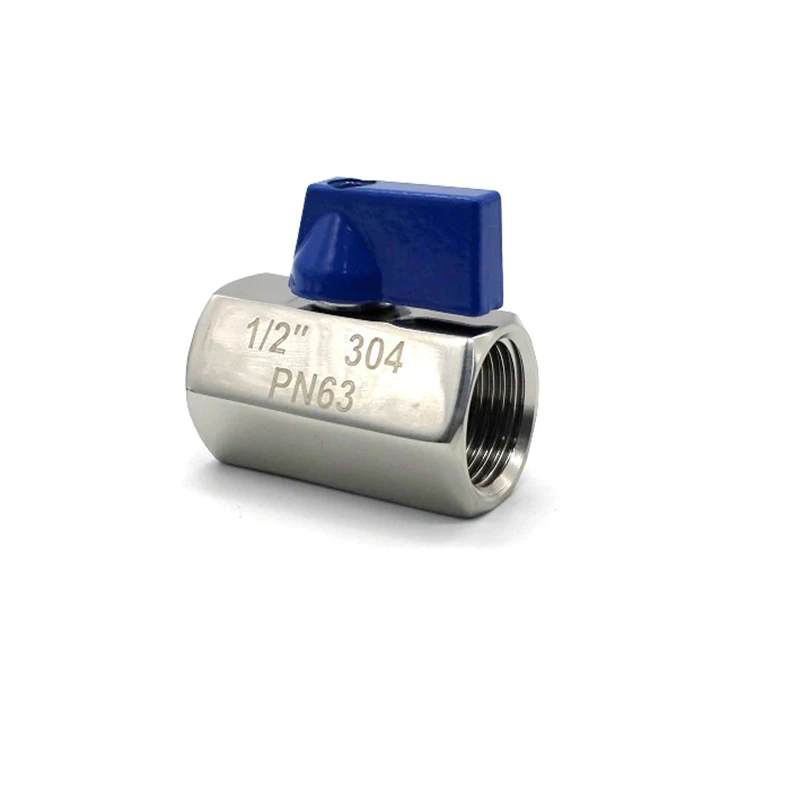 Stainless Steel Tap MINI Ball Valve 1/8 1/4 3/8 1/2 3/4 1" Thread SS304 Brewer Hardware