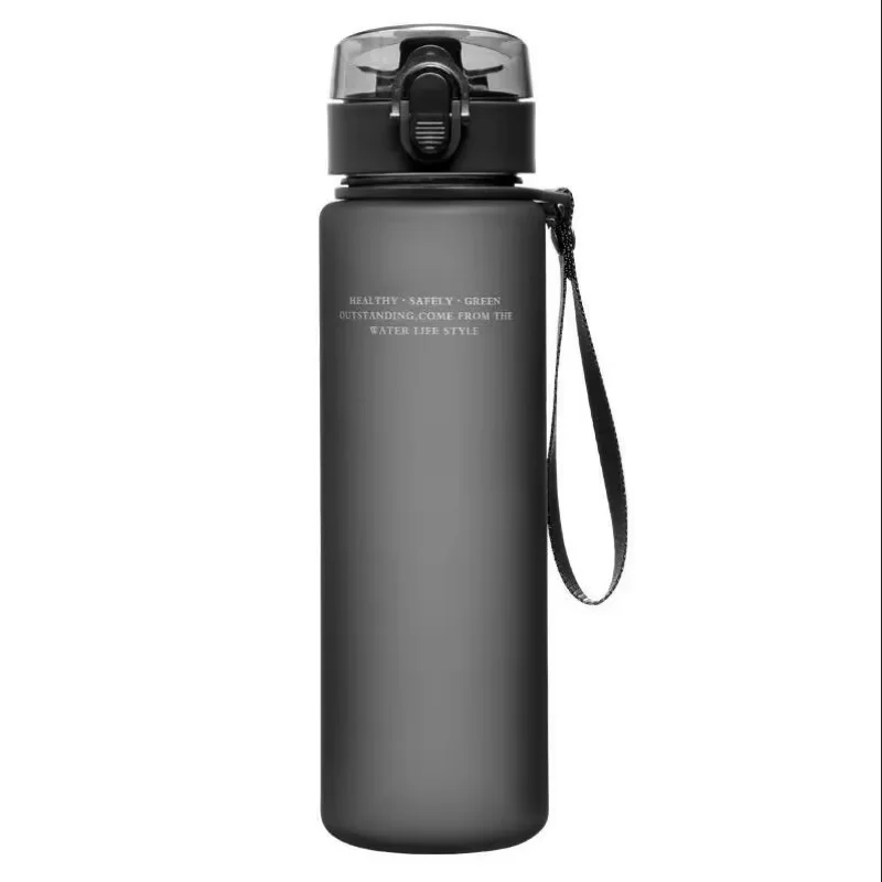 Water Bottle 1-2PCS Portable BPA Free Leak Proof Sports&Fitness Frosted Water Bottle Children and Adults Casual Water Cup