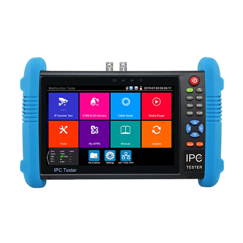 Integrated Mount Tester IPC 9800ADH Plus IP Camera Tester TVI CVI AHD CVBS IP CCTV Tester HD MI