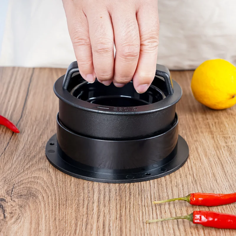 3 in 1 Non Stick Meat Beef Veggie Hamburger Patty Mold Essential Tool to Make Patty for Stuffed Burgers