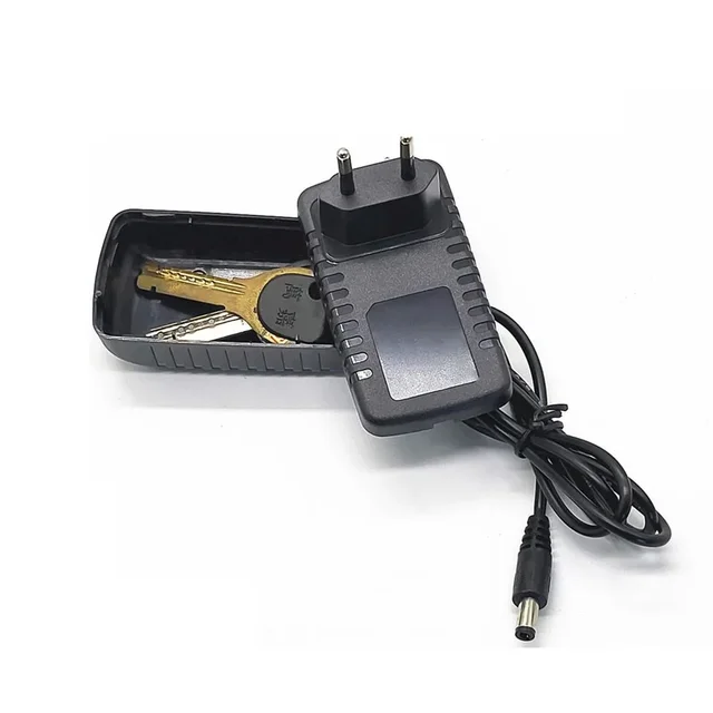 Hidden Storage Mini Safe Deposit Box Simulated Charging Adpater Key Cash Coin Pill Jewels Container For Travel Home 3