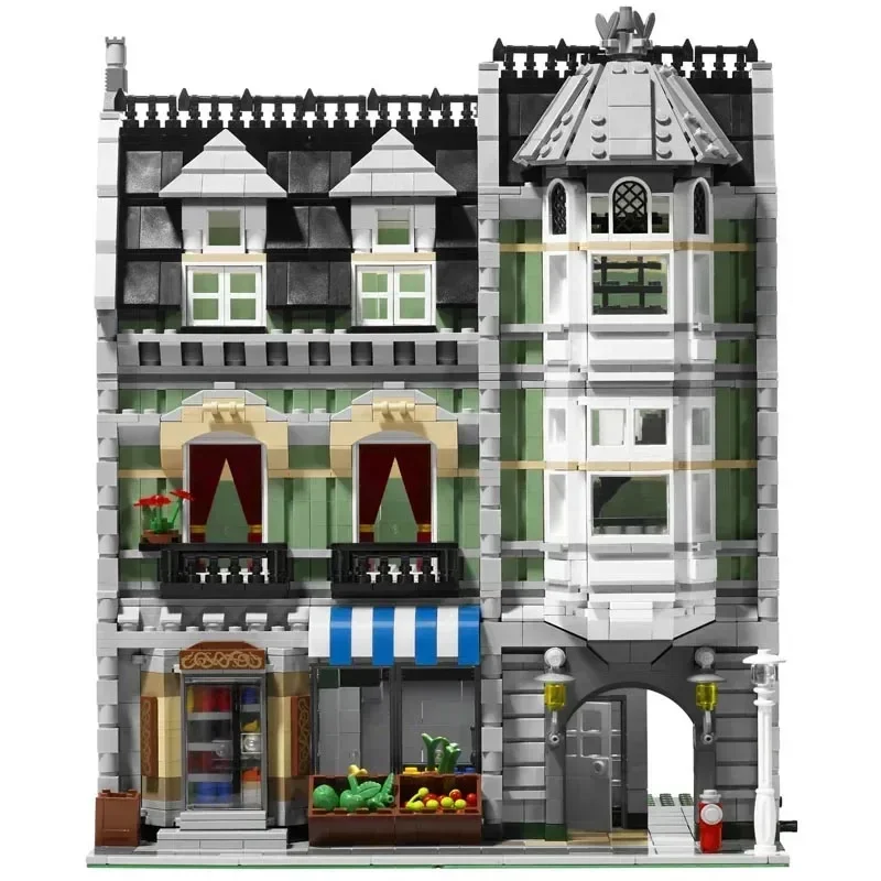 Green Grocer Compatible 10185 15008 84008 Building Blocks Bricks Birthday Christmas Gifts Toys 2352 pcs building block toys