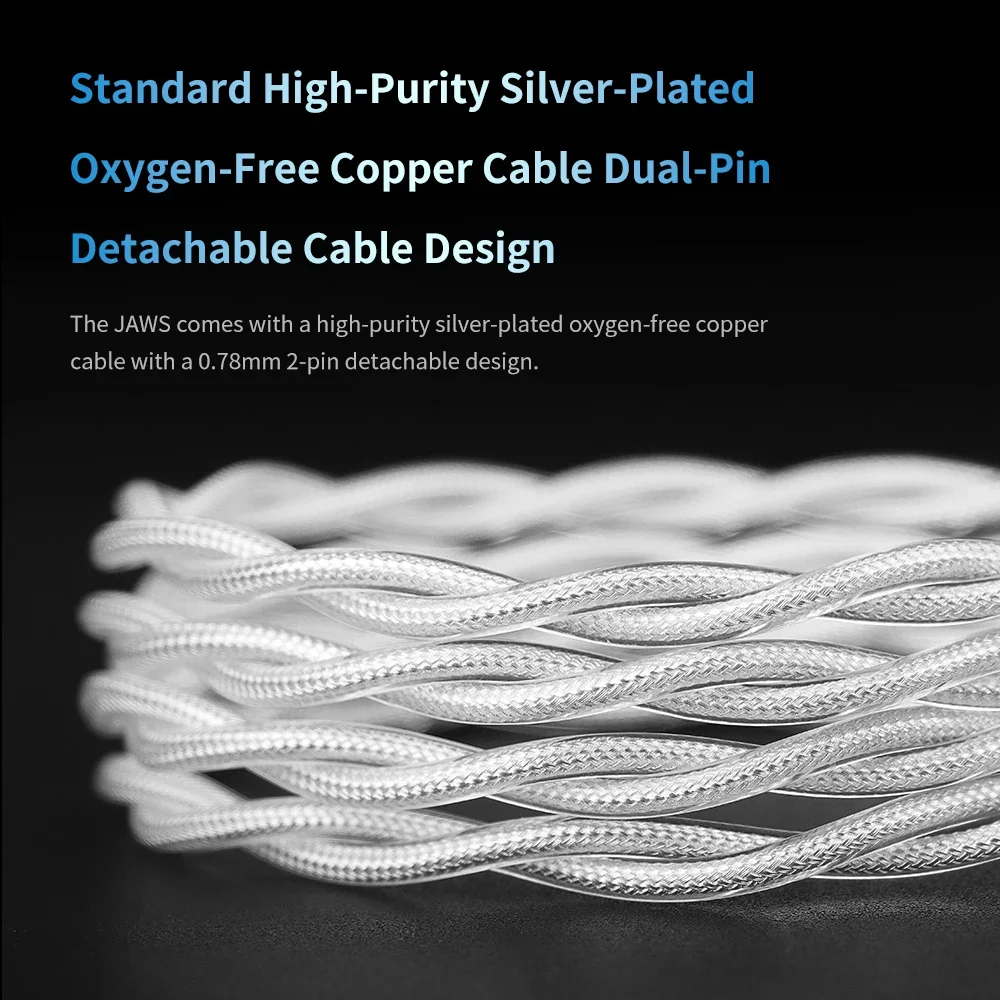 TRN JAWS 3DD+4BA+1PD IEMs HIFI インイヤーイヤホン 8 ドライバー