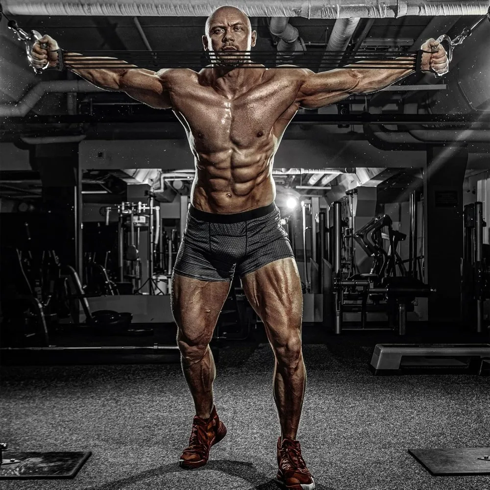 Spring Chest Expander Resistance Trainer 2