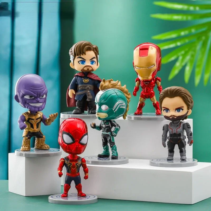 MarvelSuperheroSeriesAvengersSetofSixIronManCaptainAmerica