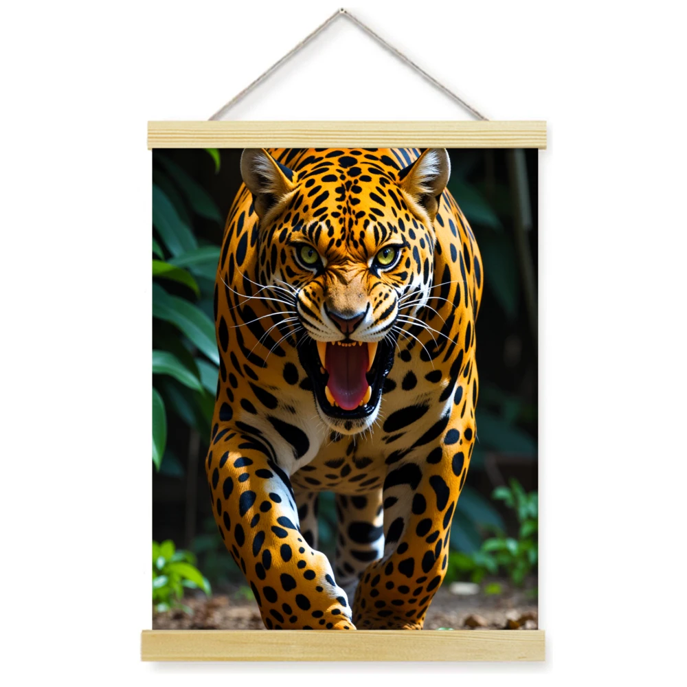 1pcs Elegant Purple Butterfly Scroll Hanging Canvas Painting Poster Prints Wall Decor Set with Orchid Flowers for Home Suitable