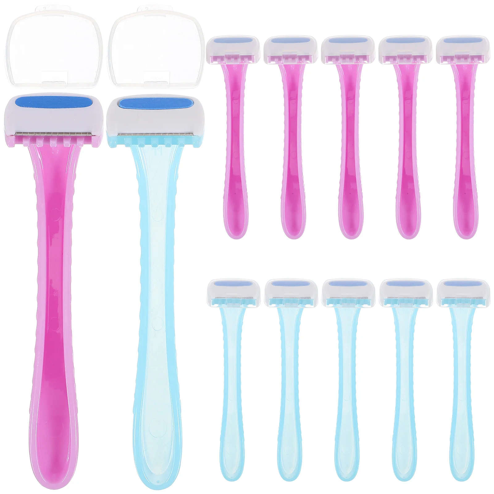12 Pcs Womens Razors for Shaving Face Trimmer Disposable Shaver Hair Remover Ladies Eyebrow Woman Clippers Women's Miss