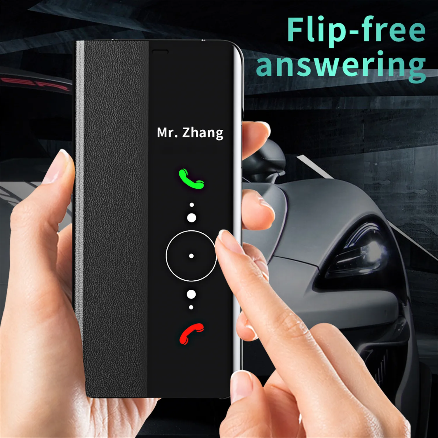 

Flip Case For Huawei P30 P40 Pro Luxury Mirror Leather Wallet Stand Book Cover For Huawei Mate 20 30 40 Pro Phone Case Coque