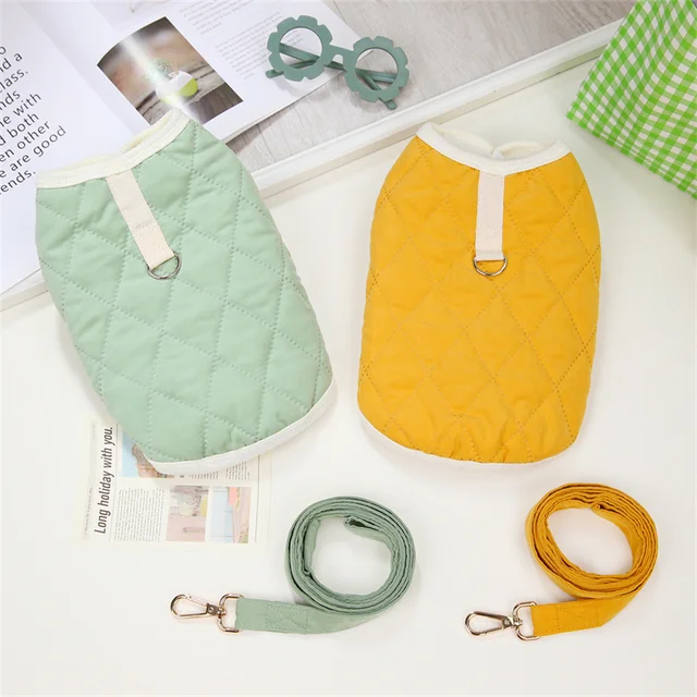 Fashion Jacket & Leash Set for Cats & Puppies