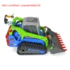 LESU RC Hydraulic Loader Aoue LT5 Painted Metal 1/14 Tracked Skid-Steer Trucks Building Kit Light Sounds Toys Stickers THZH1273 6