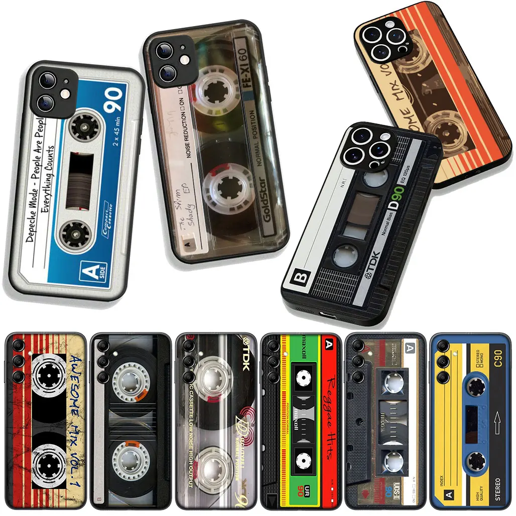 Retro Cassette Tape Phone Cover