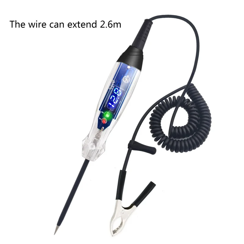 Automotive Test Light 360V DC Digital LED Circuit Tester, Heavy Duty