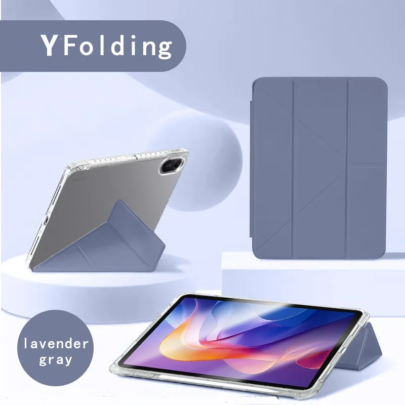 Premium Y-Folding Acrylic Stand Cover with Pencil Holder