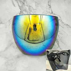 Enhanced Protective UV - Resistant Face Mask Goggles - Oversized Punk Style Windproof & Dustproof Sunglasses (Type4 - Golden)