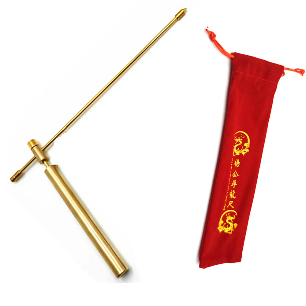 Brass Dowsing Rods with Smooth Movement for Tracing Spiritual Ghost Hunting, Water Divining, Finding Gold