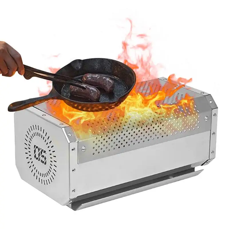 

Портативная горелка для барбекю, кухонное оборудование для кемпинга, эффективный обогрев, для отдыха на природе