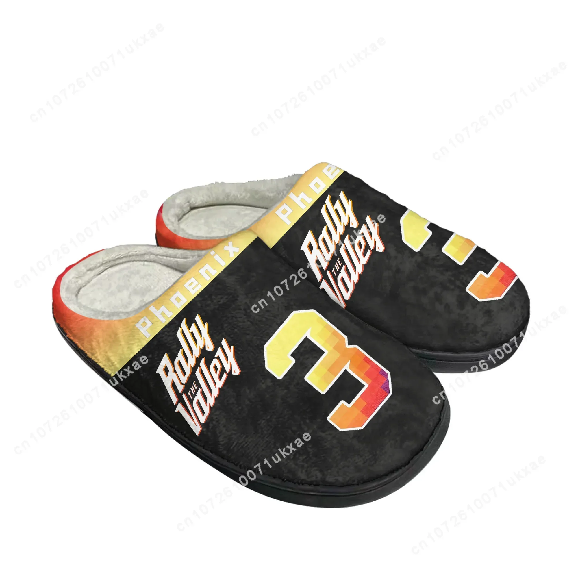 Phoenix Number 35 3 1 Rally the Valley Home Cotton Slippers Mens Womens Plush Bedroom Casual Keep Warm Shoes Customized Shoe
