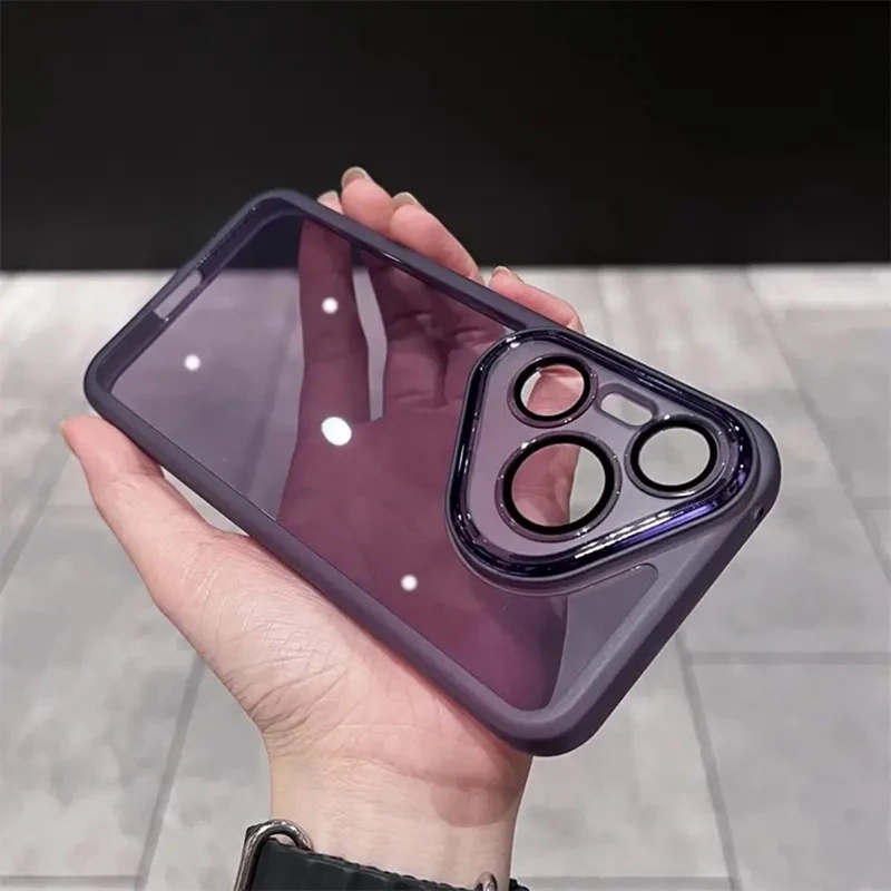 Shockproof Plating Silicone Back Cover - Enhanced Protection and Style