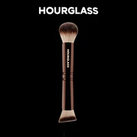 Pinceau de maquillage sablier-N ° 24, pinceau multifonctionnel à quatre têtes, poudre libre, fond de teint, correcteur, fard à paupières, pinceau de maquillage dissimulé 1