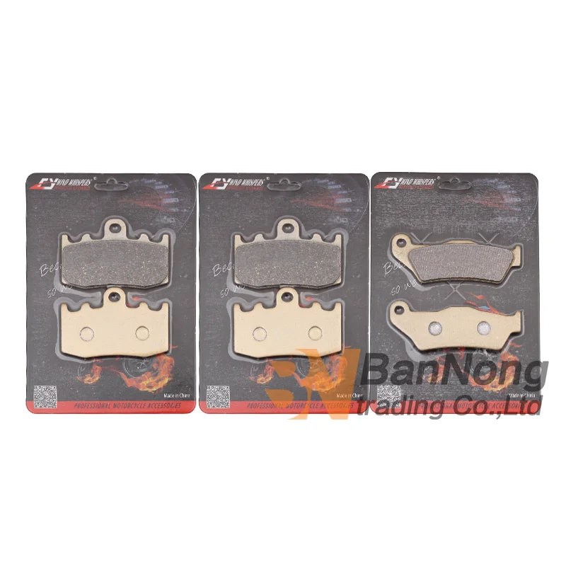 Motorcycle Front & Rear Brake Pads For Bmw Hp2 R1200gs R1200st R1200s