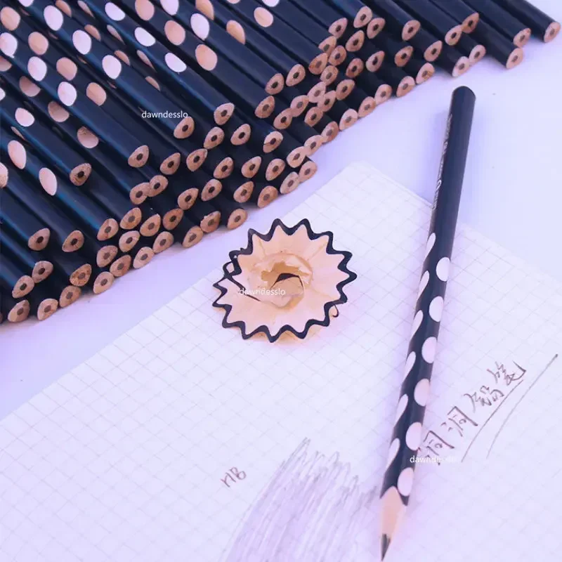 Eraser Pencil Writing Stationery Drawing Pencils Groove Triangle Wooden Pencil HB Posture Correction Pencil 10Pcs School Office Stationery Professional Exam Drawing