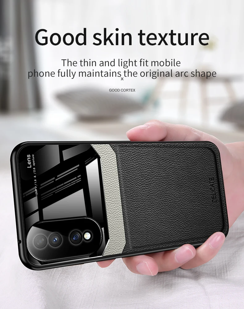 Coque Honor 70 Pro DECLAREYAO fine en silicone rigide en plexiglas souple pour Huawei Honor 60 50 30 S SE 20 10 Coque en cuir _voghion.com