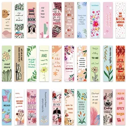 30pcs Aesthetic Cartoon Bookish Reading Page Markers - Ideal for Students and Book Lovers (30pcs)