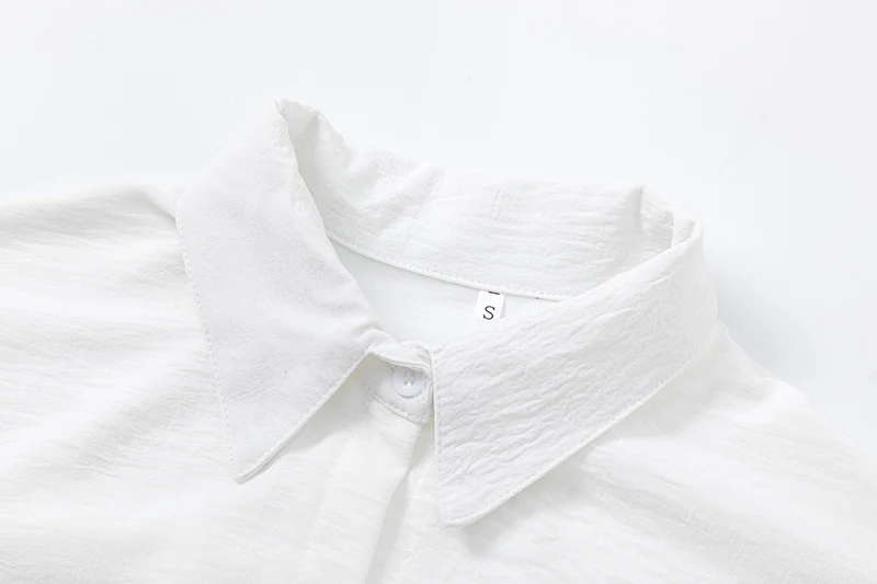 Grenz überschreitende Außenhandel Damen bekleidung Herbst und Winter neue Amazon Revers lang ärmel ige Baumwolle Leinen Casual Fashion Shi – Detail 29