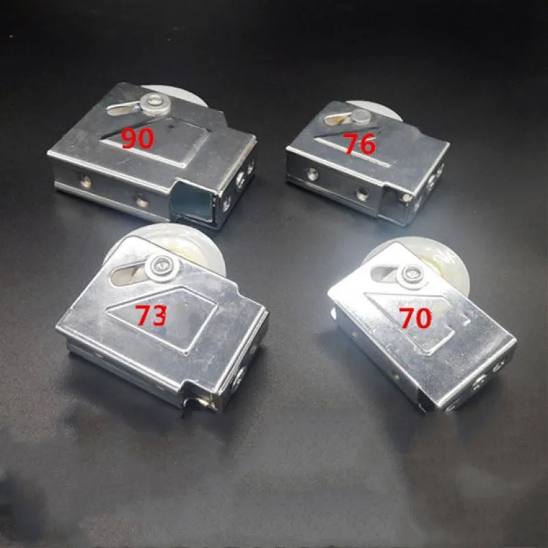 Sliding door roller Door and window pulley Rollers aluminum alloy sliding door wheel cabinet nylon pulley wardrobe furniture hardware
