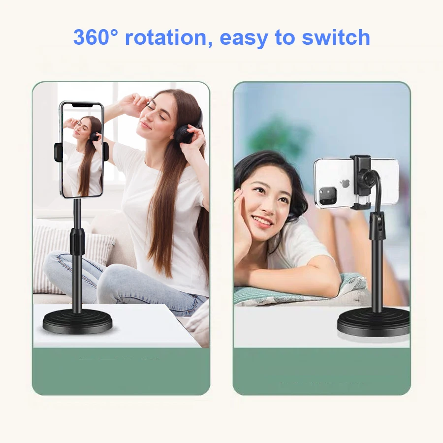 Description Picture 3 of itemNew Mini Lightweight Tripod For Phone Portable Stand Selfie Stick Universal Mobile Phone Holder Clip Smartphone Tripod