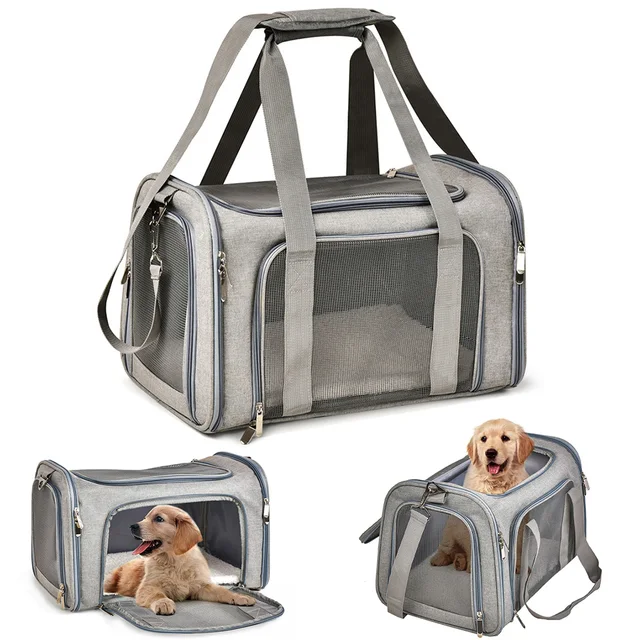 Soft Side Dog Carrier Backpack