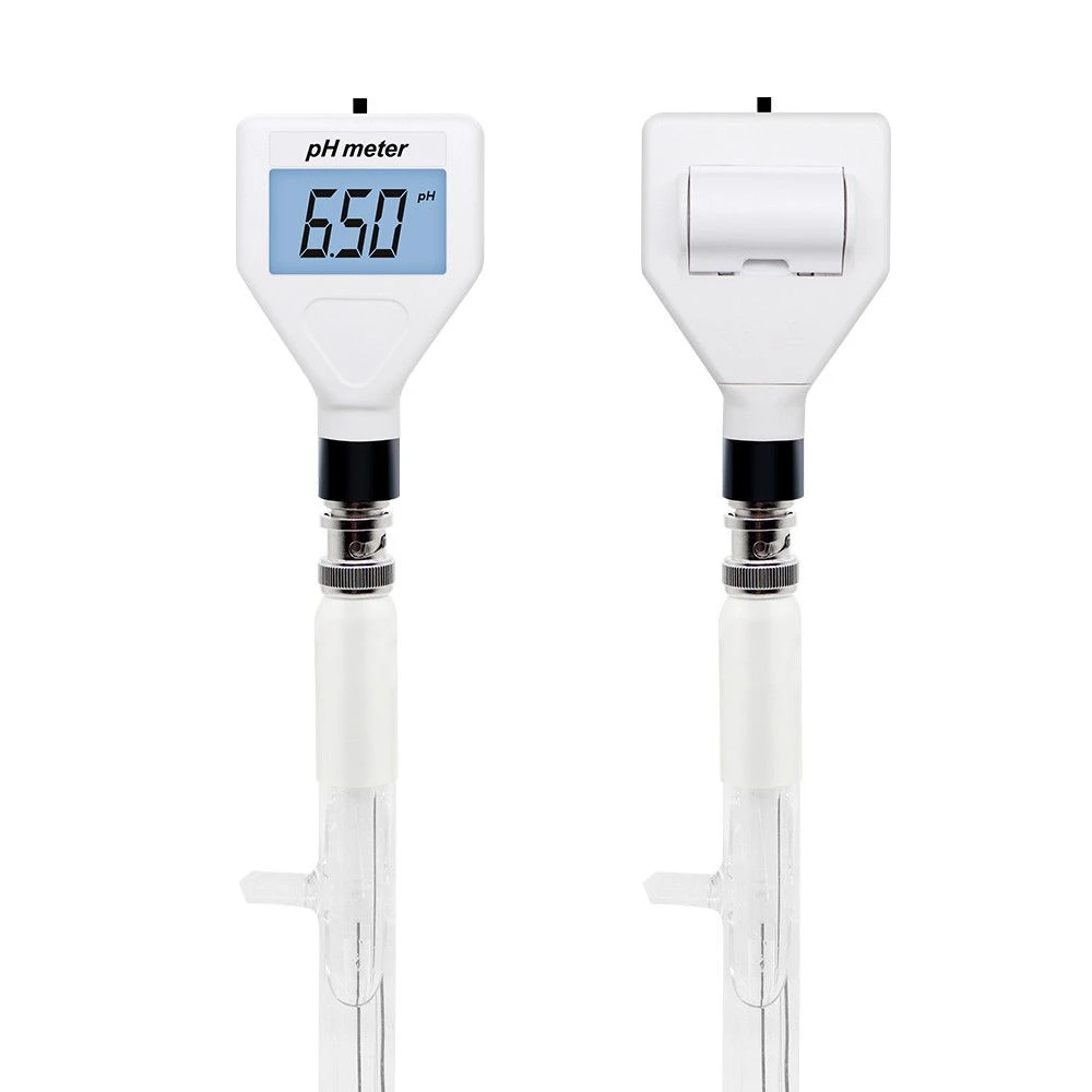 PH-98211 Digital Multipurpose PH Meter Acidity Meter pH Tester Soil Meter Tester with White Backlight for Cheese Meat Soil electronic water meter